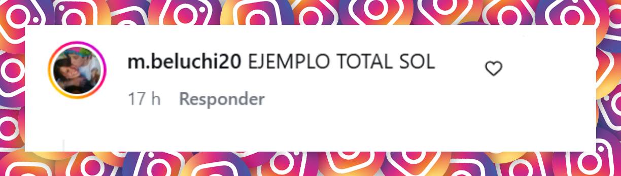 Comentario de una usuaria | Fuente: Instagram/lasobrideperez