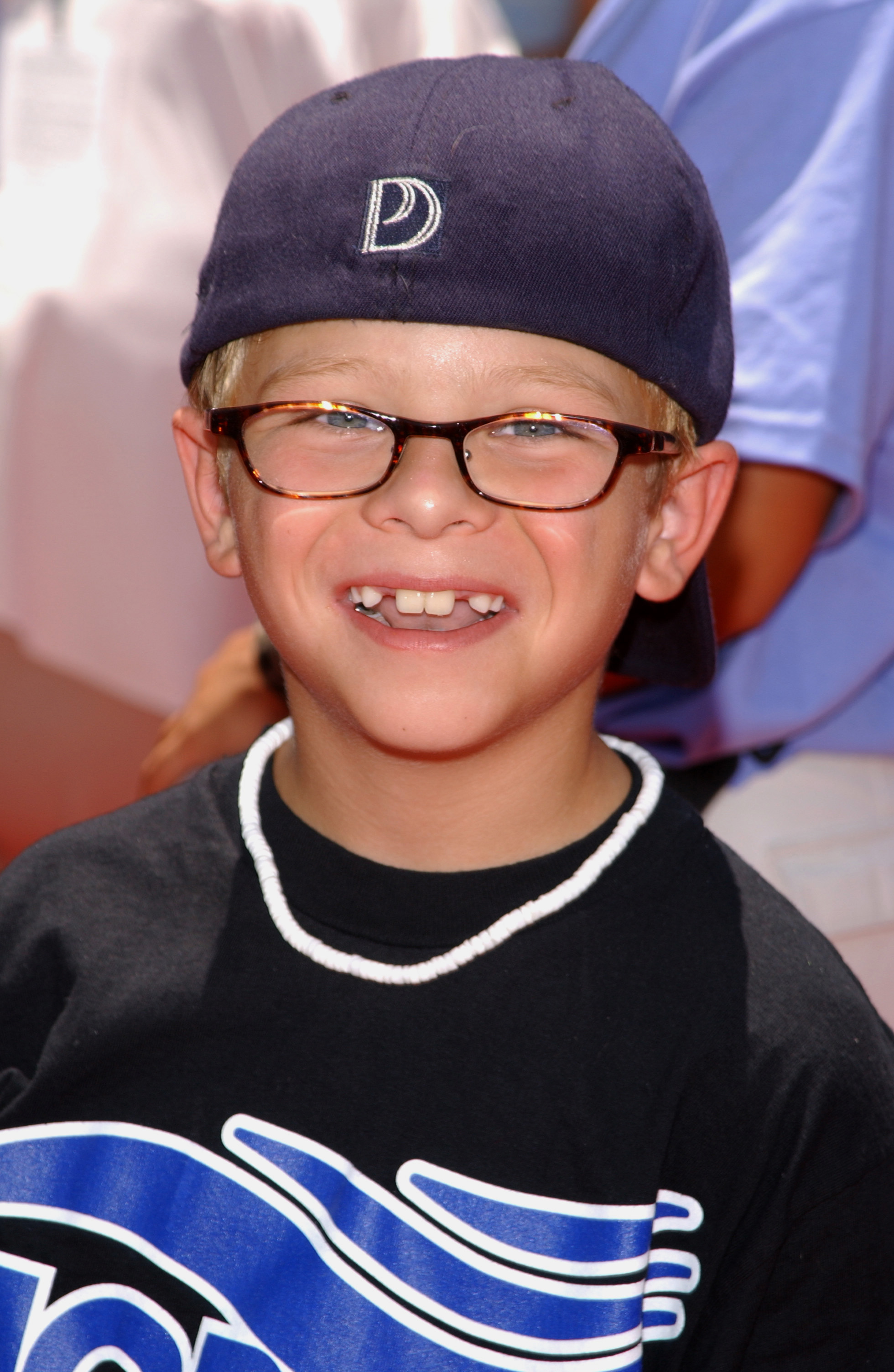 Jonathan Lipnicki en el estreno de "The Princess Diaries" en 2001. | Fuente: Getty Images