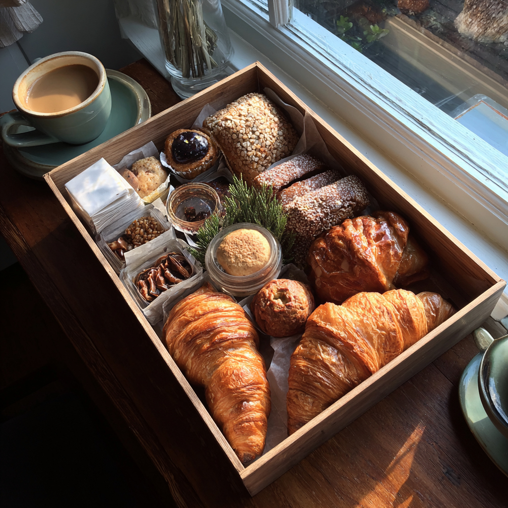 Una caja de pasteles | Fuente: Midjourney