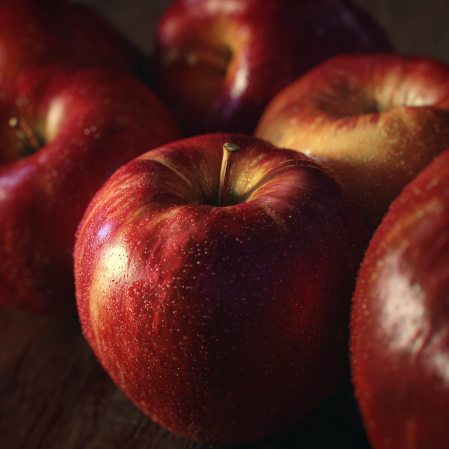 Manzanas | Fuente: Midjourney