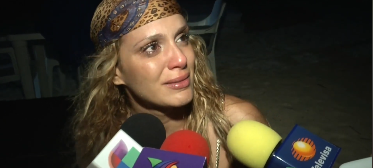 Malillany Marín, amiga de Karla Álvarez, tras enterarse de la muerte de la actriz| Fuente: YouTube/Univision Noticias