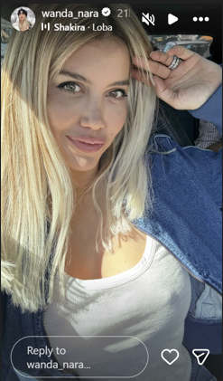 Wanda Nara compartió una foto que hace referencia al cambio de tatuaje de Mauro Icardi. | Fuente: Instagram/Wanda Nara.