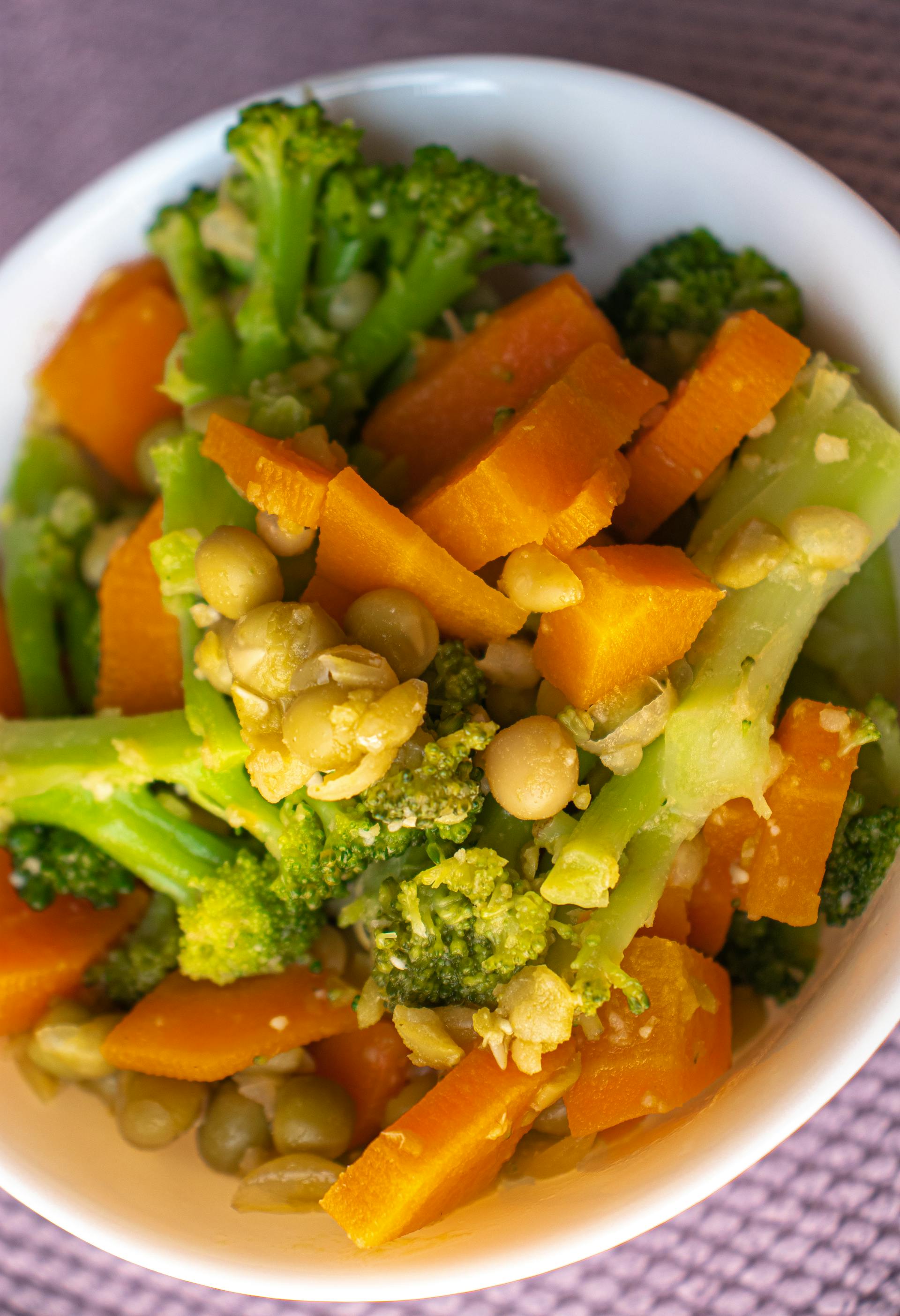 Verduras al vapor | Fuente: Pexels