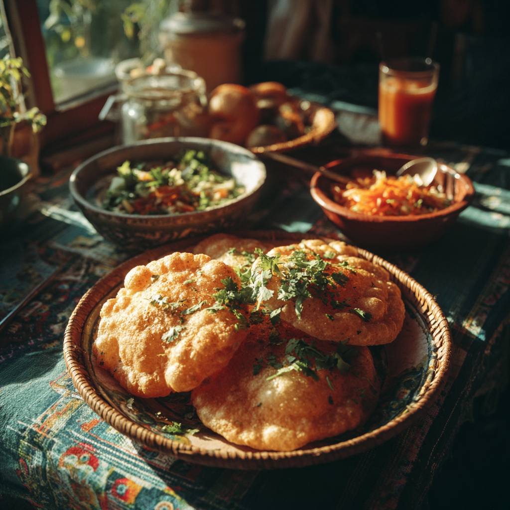 Primer plano de un plato | Fuente: Midjourney
