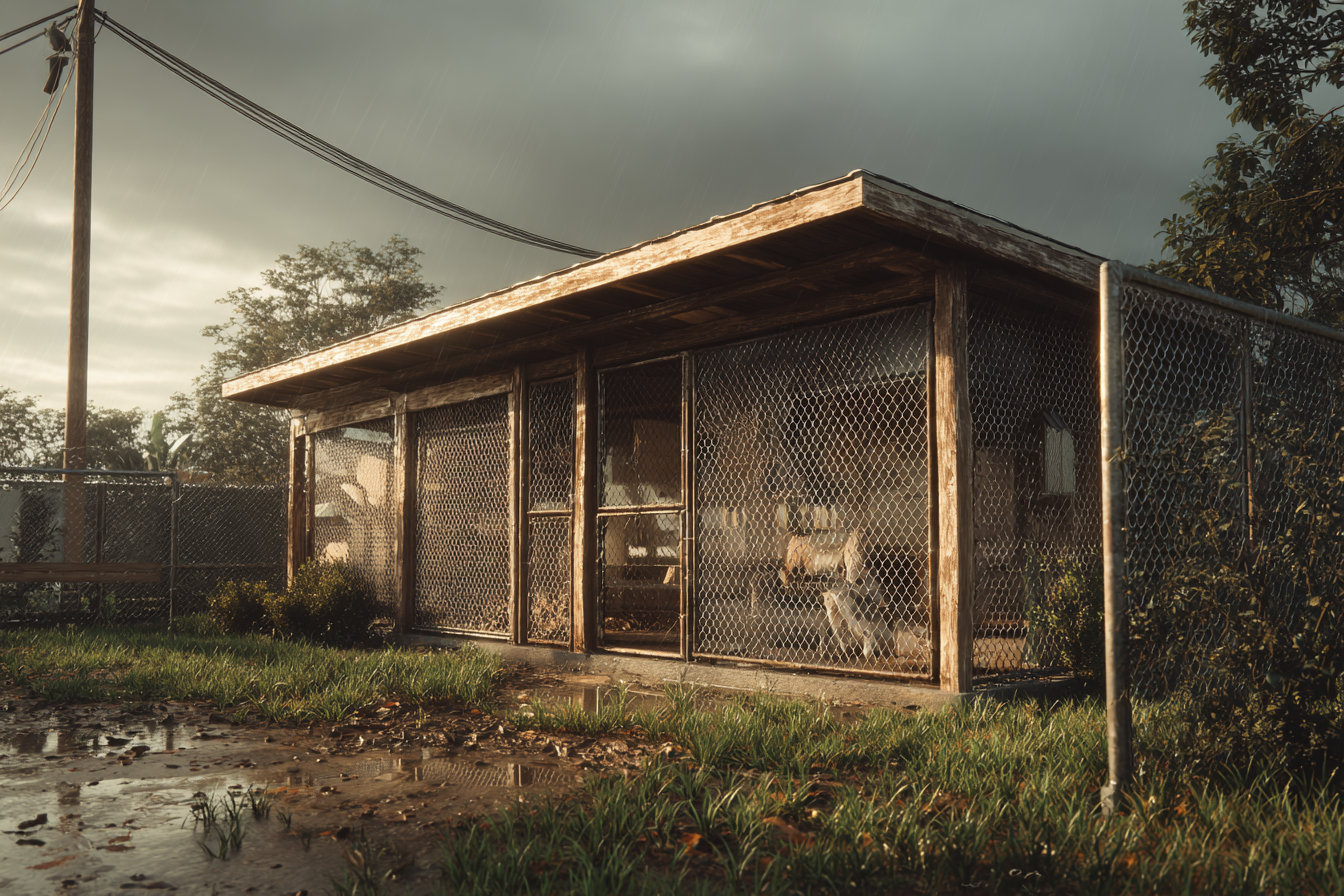 Un refugio para mascotas | Fuente: Midjourney