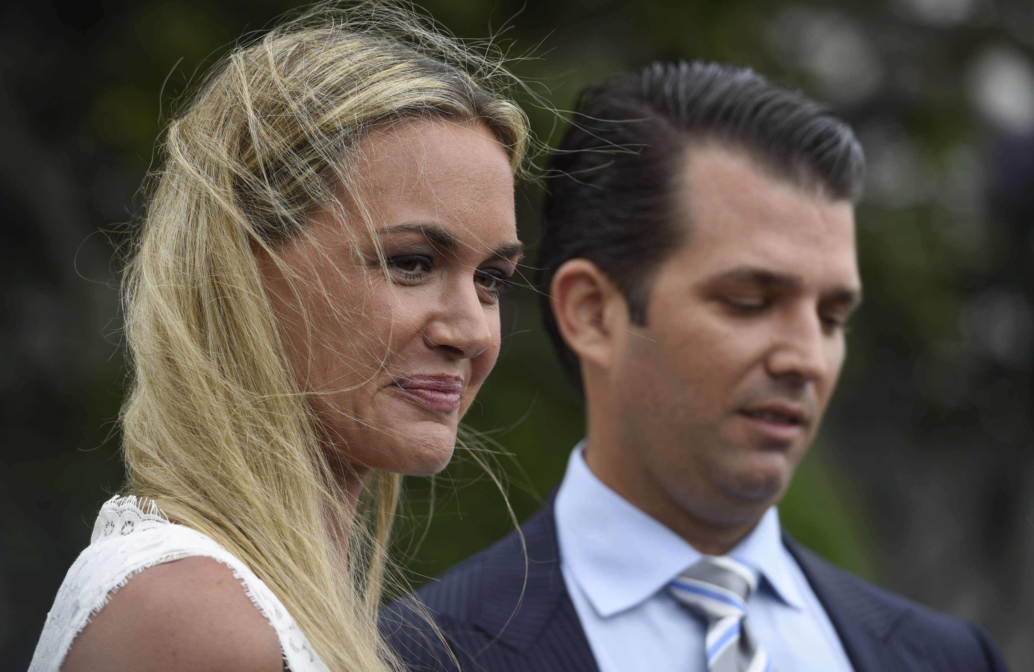 Vanessa y Donald Trump Jr. en la 139ª Fiesta de los Huevos de Pascua en la Casa Blanca, el 17 de abril de 2017, en Washington, D.C. | Fuente: Getty Images