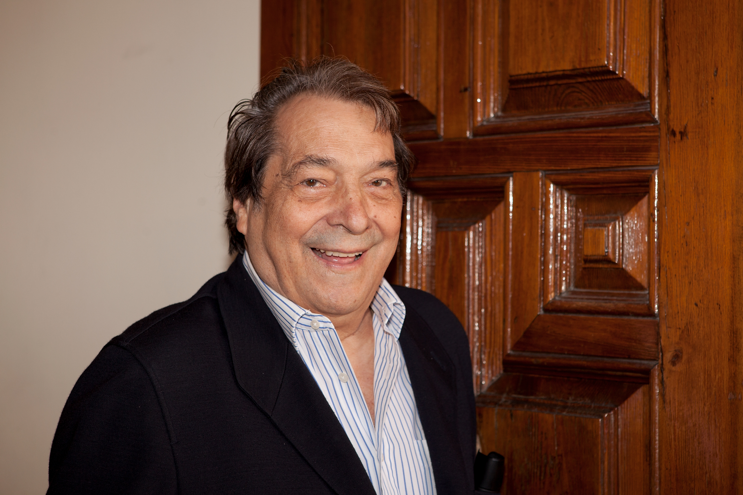 Sancho Gracia asiste al "Festival Internacional Rías Baixas" en la Casa de Galicia el 11 de abril de 2011 en Madrid, España.| Fuente: Getty Images