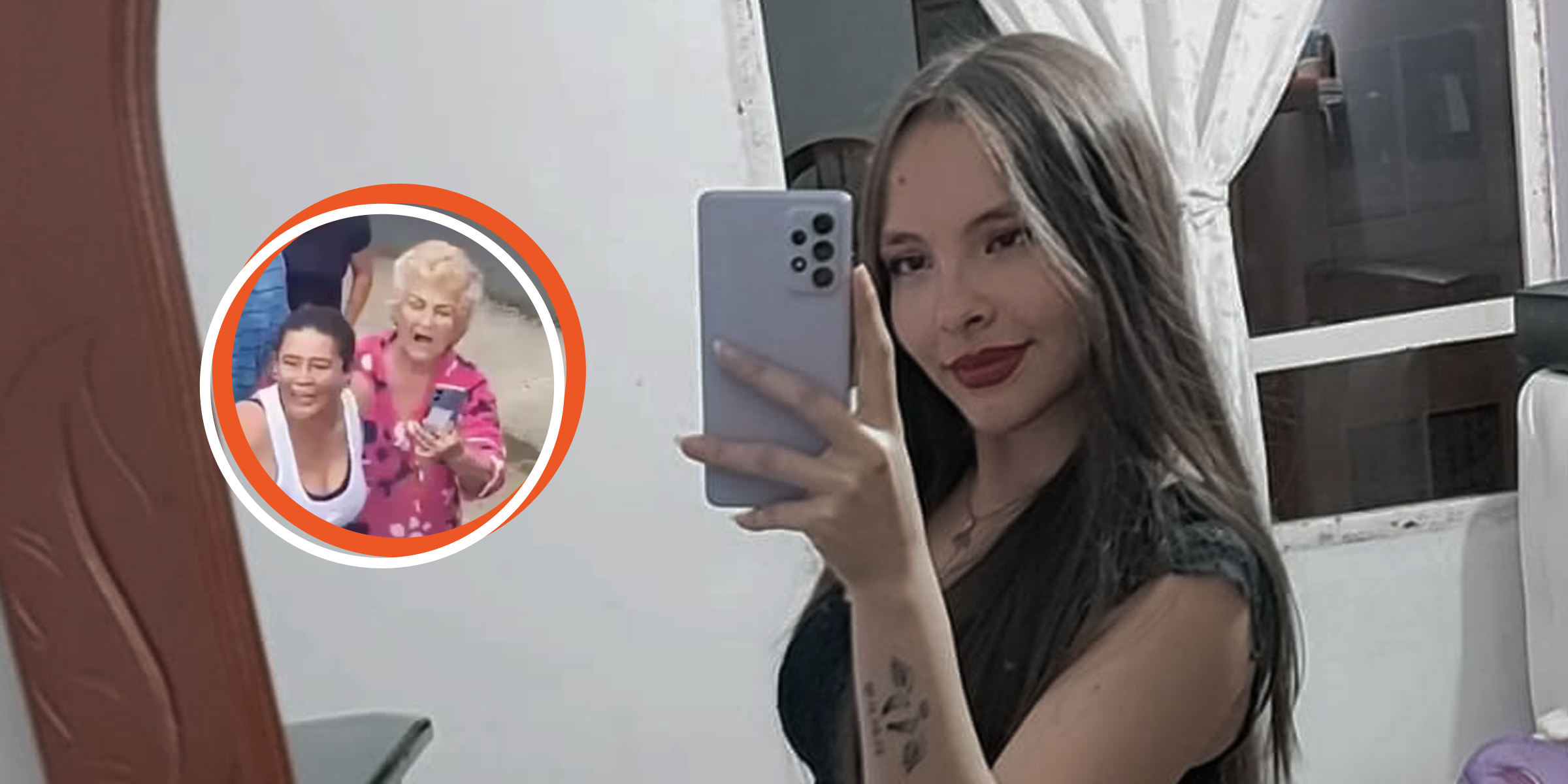 Silvana Torres, mujer que mató a su hija de tres años en Manizales | Vecinos de Manizales enojados | Fuente: Facebook/silvana.torres.39142072 | Youtube/@testigodirectoyt