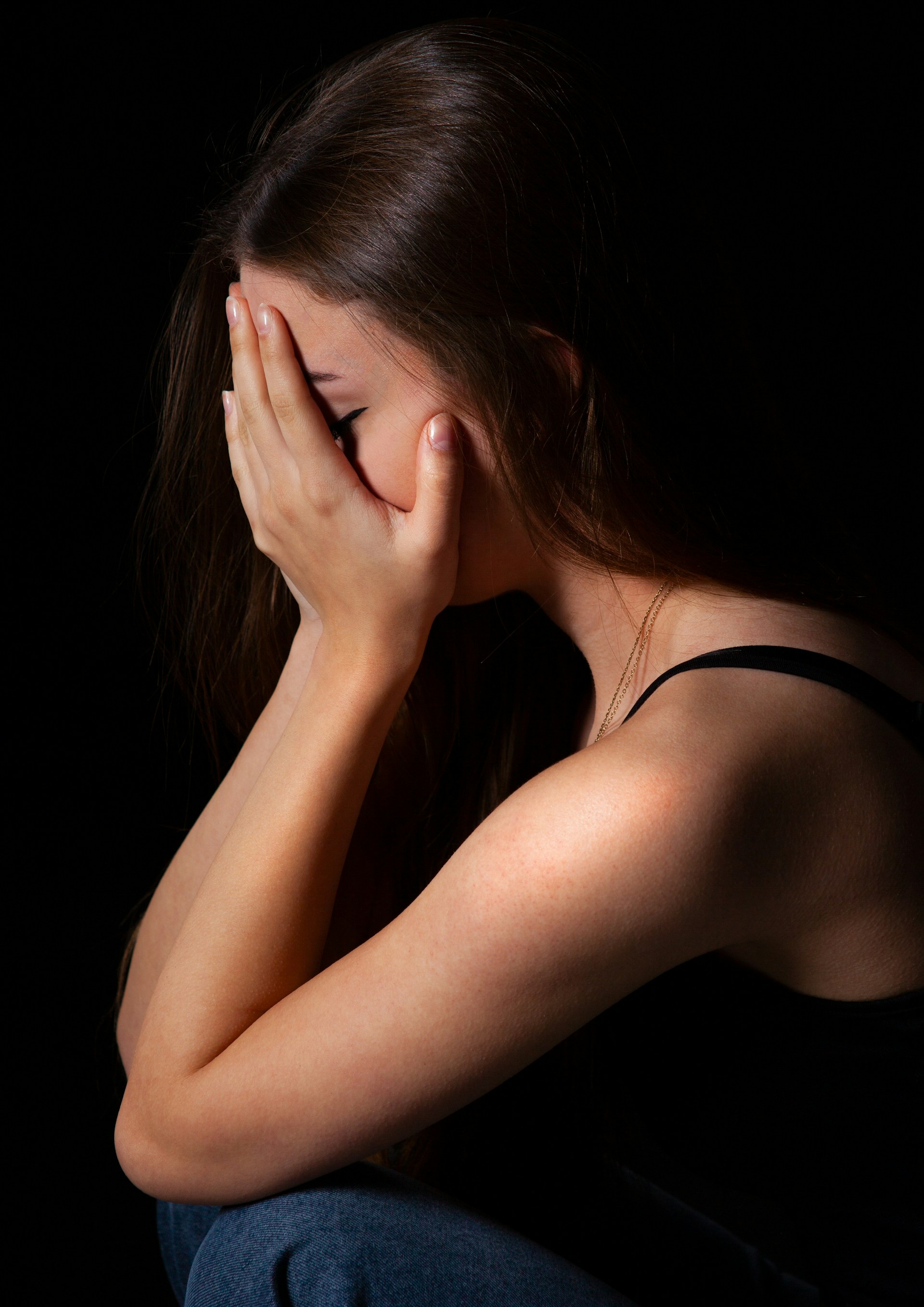 Una mujer con problemas | Fuente: Unsplash