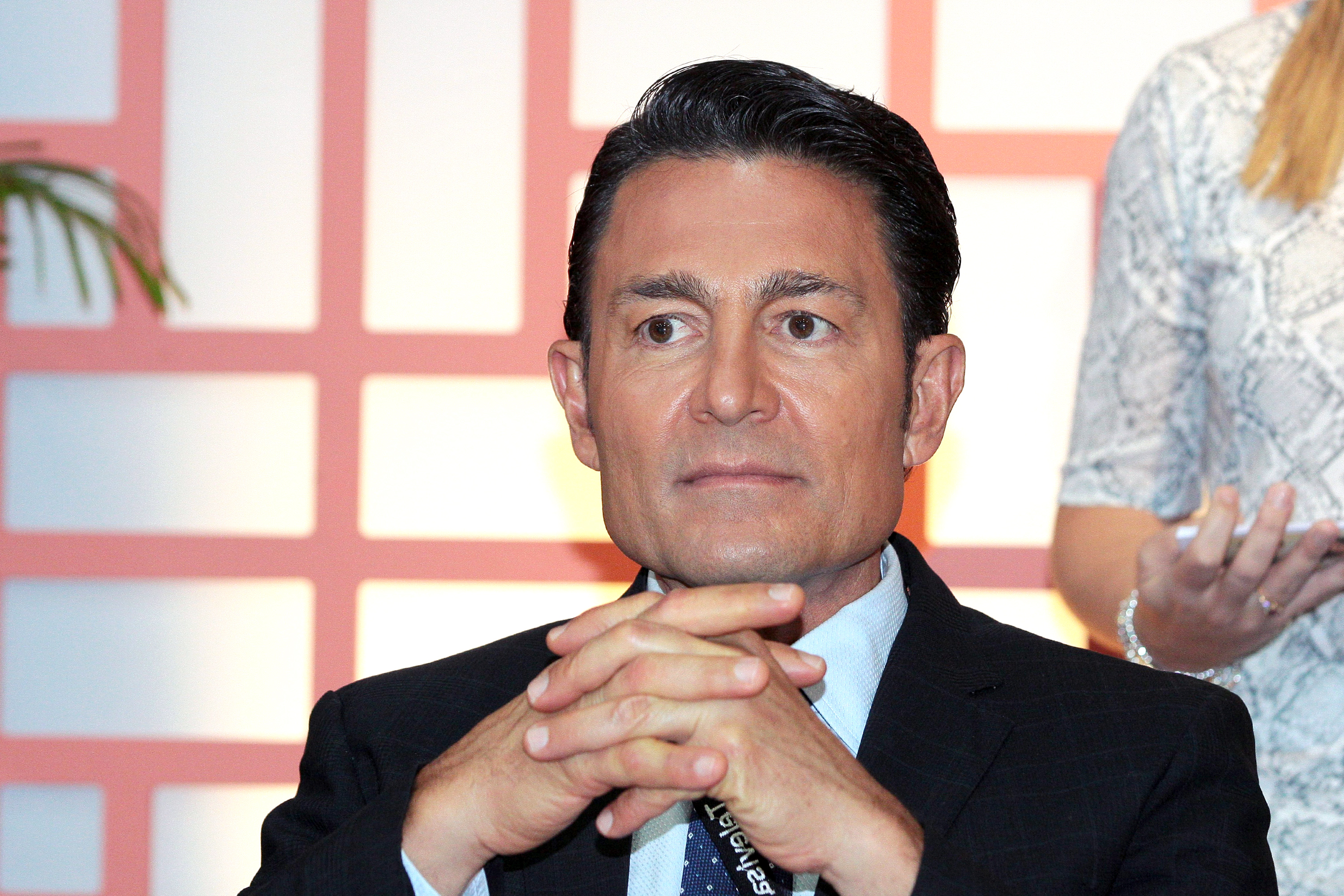 Fernando Colunga asiste a una conferencia de prensa de la telenovela "Amanecer" en Televisa San Ángel el 4 de agosto de 2025 en la Ciudad de México, México. | Fuente: Getty Images