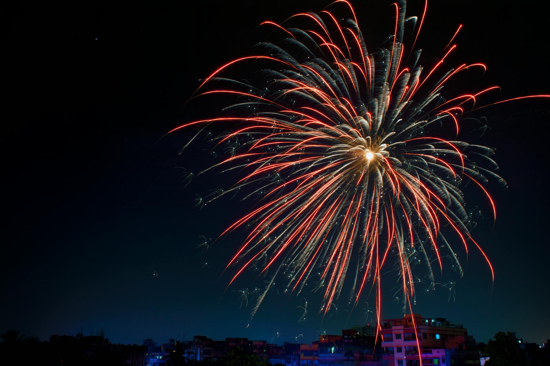 Fuegos artificiales | Fuente: Pexels