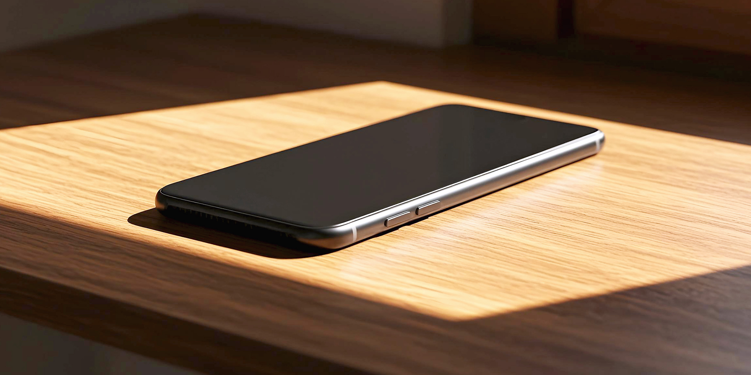 Un móvil sobre una mesa | Fuente: Freepik