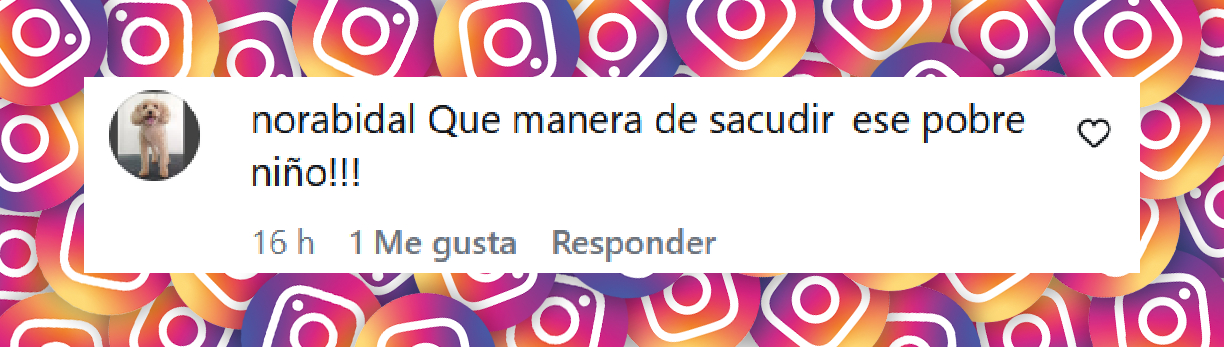 Comentario de una usuaria sobre el festejo que involucró a Benja, hijo de Enzo Fernández y Valu Cervantes, durante el último partido de Argentina en el Mundial 2026 | Fuente: Instagram/diariolacapital