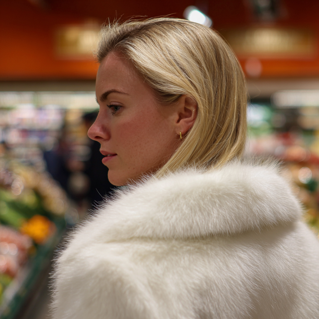 Una mujer alejándose | Fuente: Midjourney