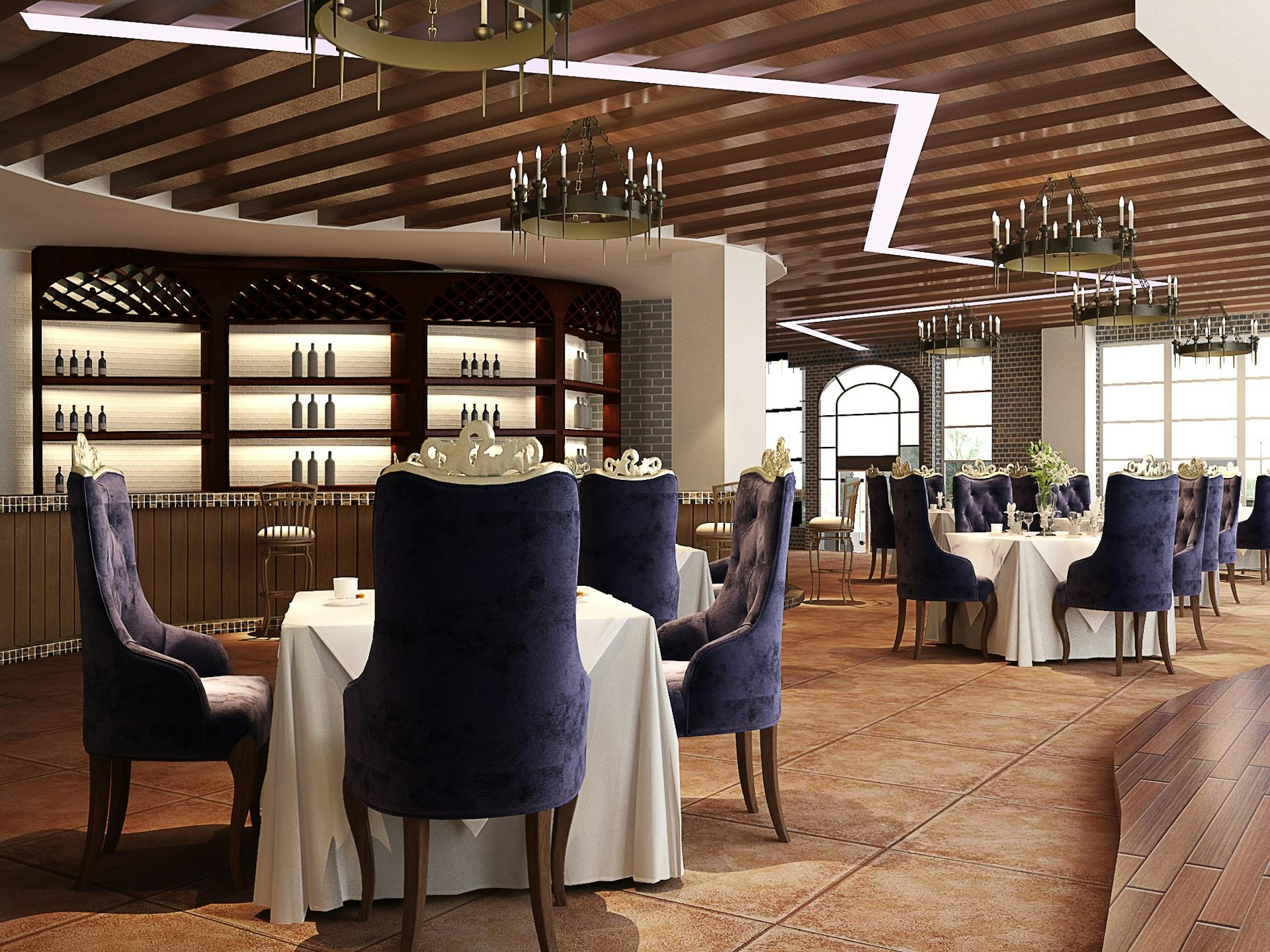 El interior de un restaurante | Fuente: Pexels