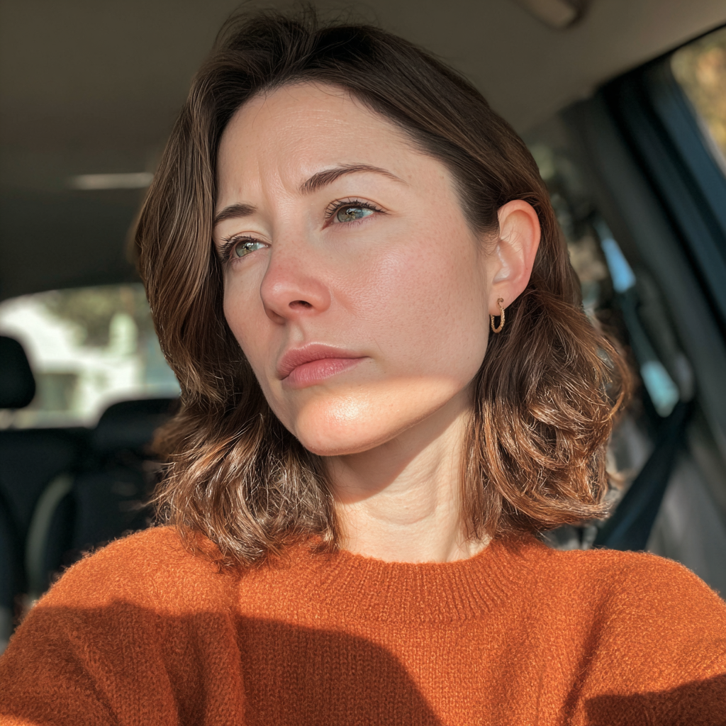 Una mujer conduciendo un automóvil | Fuente: Midjourney