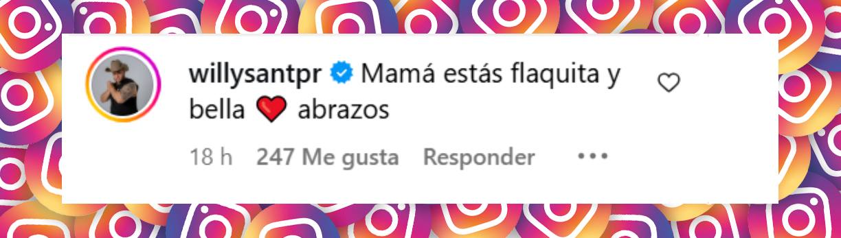 Comentario del comediante Willy Sant a la publicación de "Los Chicaneros" | Fuente: Instagram/los_chicaneros