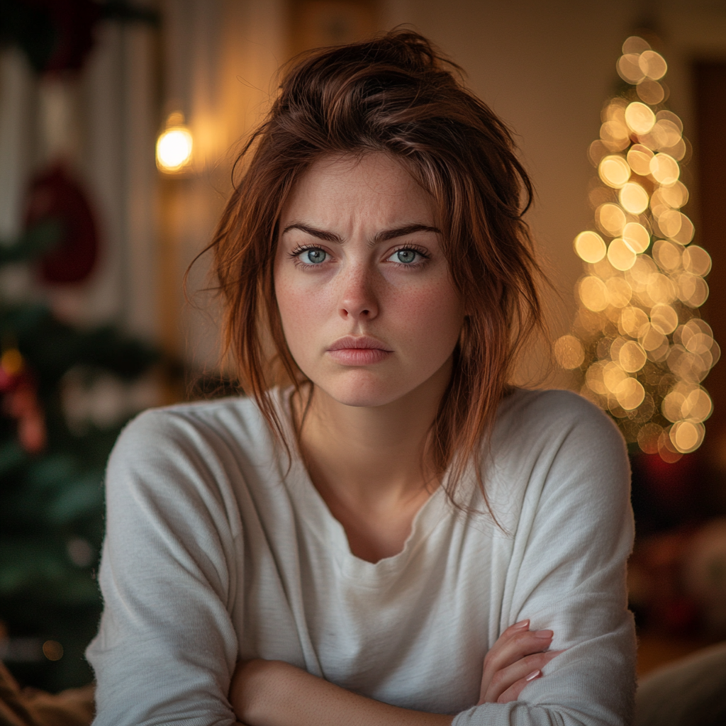 Una mujer disgustada | Fuente: Midjourney