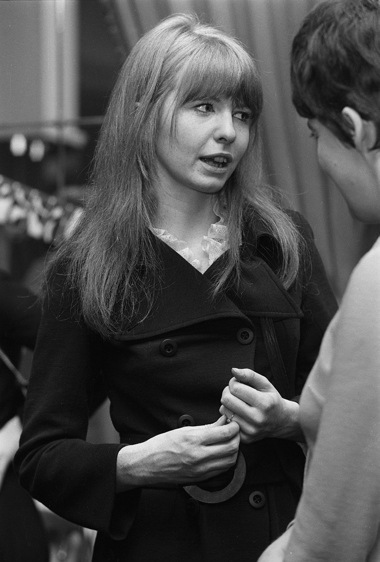 Jane Asher en el lanzamiento del debut de Grapefruit, "Dear Delilah", el 19 de enero de 1968 | Fuente: Getty Images