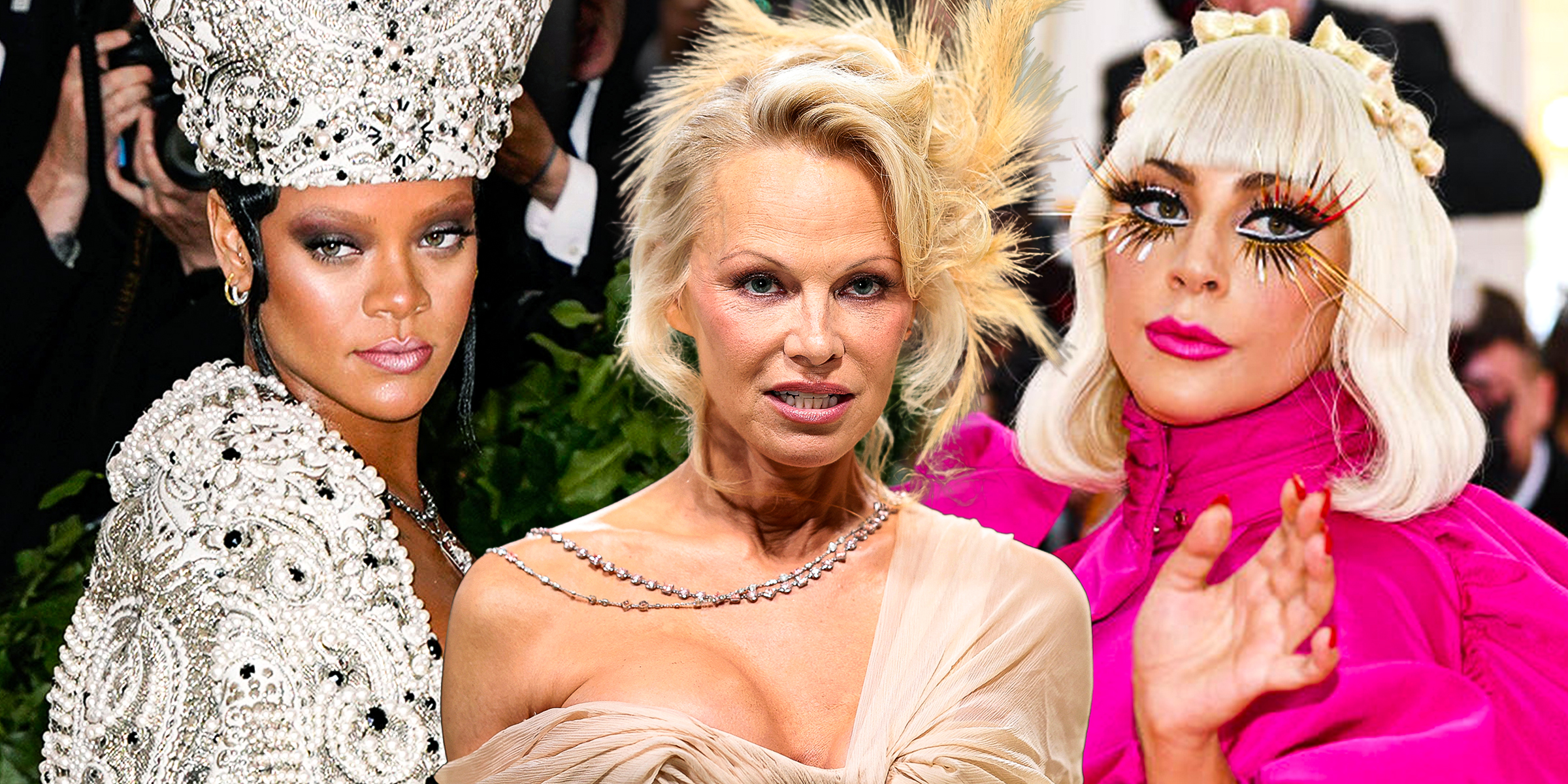 Rihanna | Pamela Anderson | Lady Gaga | Fuente: Getty Images