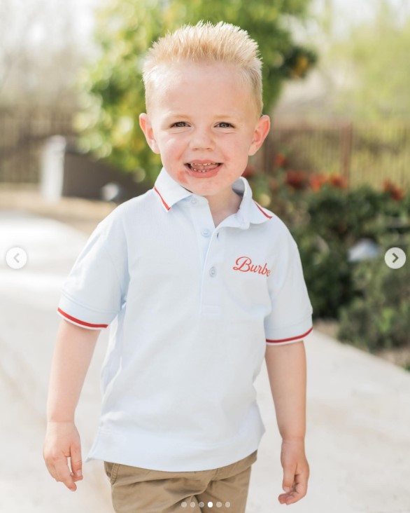 Brandon Freeman celebrando su tercer cumpleaños en un post subido el 4 de marzo de 2024 | Fuente: Instagram/chelseafreeman5 | freddiefreeman