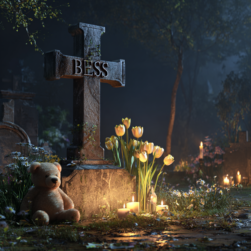 La tumba de una mujer | Fuente: Midjourney