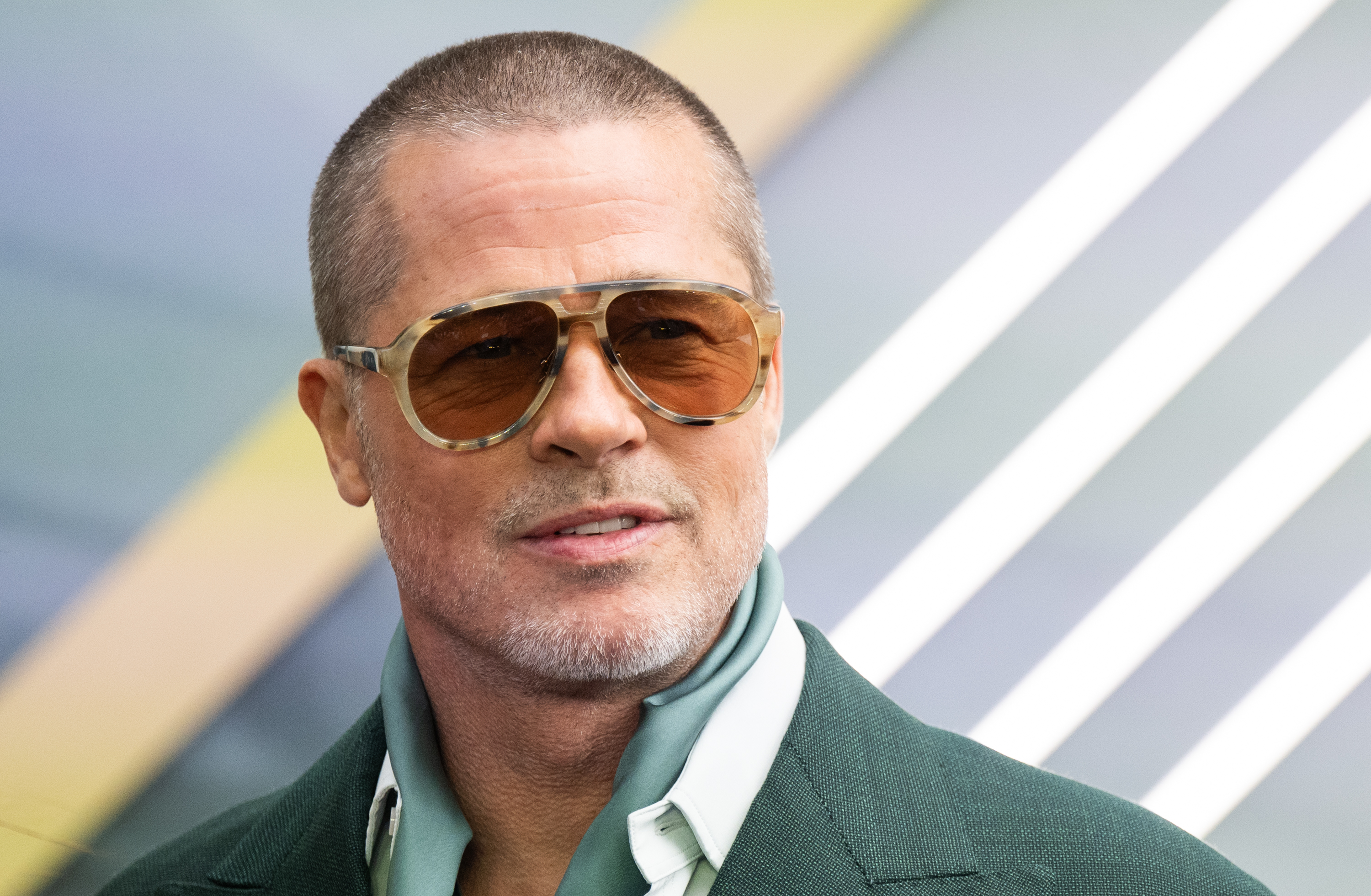 Brad Pitt en el estreno europeo de "F1: The Movie" en Cineworld Leicester Square, en Londres, Inglaterra, el 23 de junio de 2025 | Fuente: Getty Images