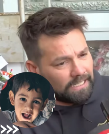 Luis y su hijo Ángel. | Fuente: Instagram/noticiasdigital.info