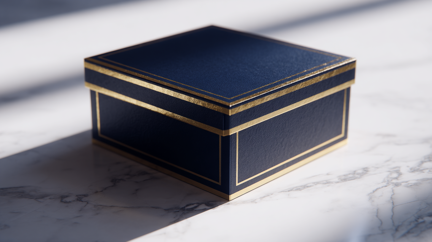 Una caja sobre una mesa | Fuente: Midjourney