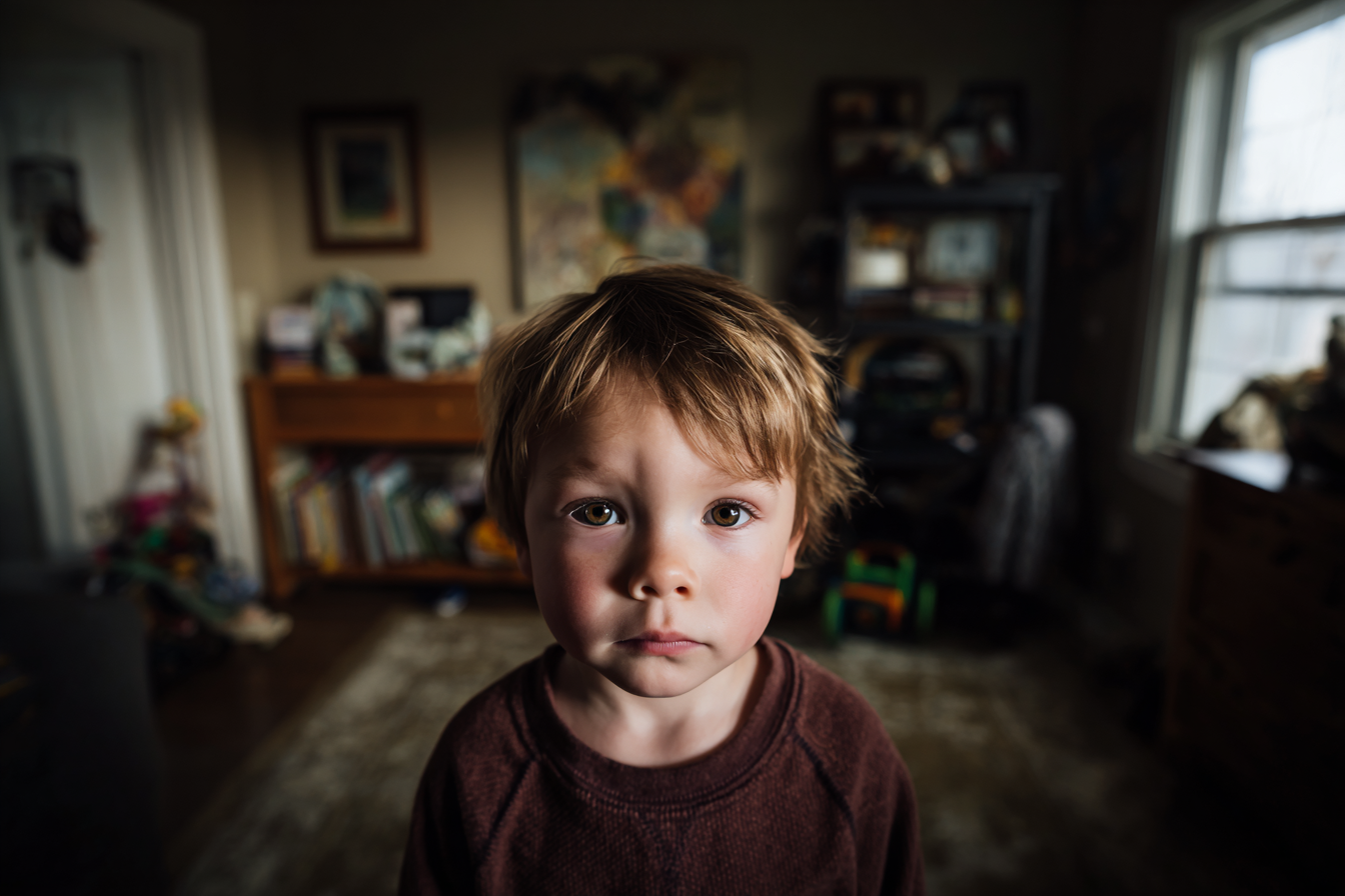 Un niño pequeño | Fuente: Midjourney