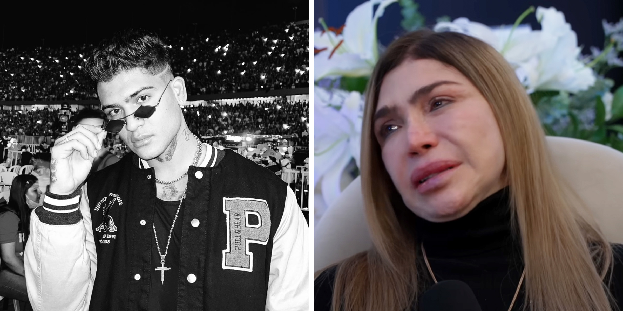 B King | Adriana Salazar, madre de B King | Fuente: Instagram/bkingoficial | YouTube/MasAlladelSilencioPodcast