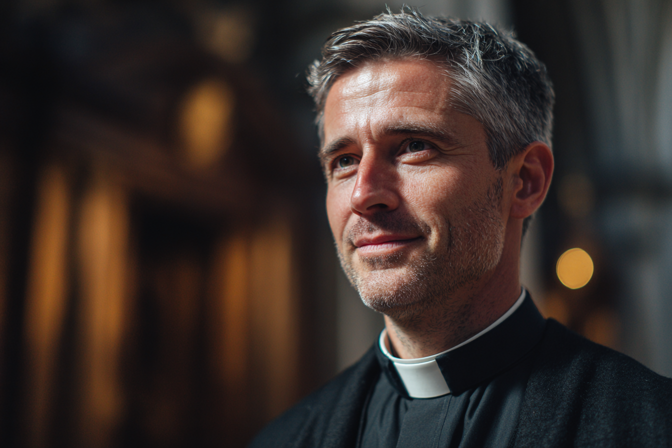 Un sacerdote | Fuente: Midjourney