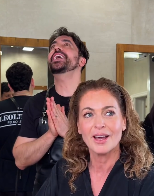 Karina Mazzocco junto a Leo Leiva | Fuente: Instagram/karinamazzocco
