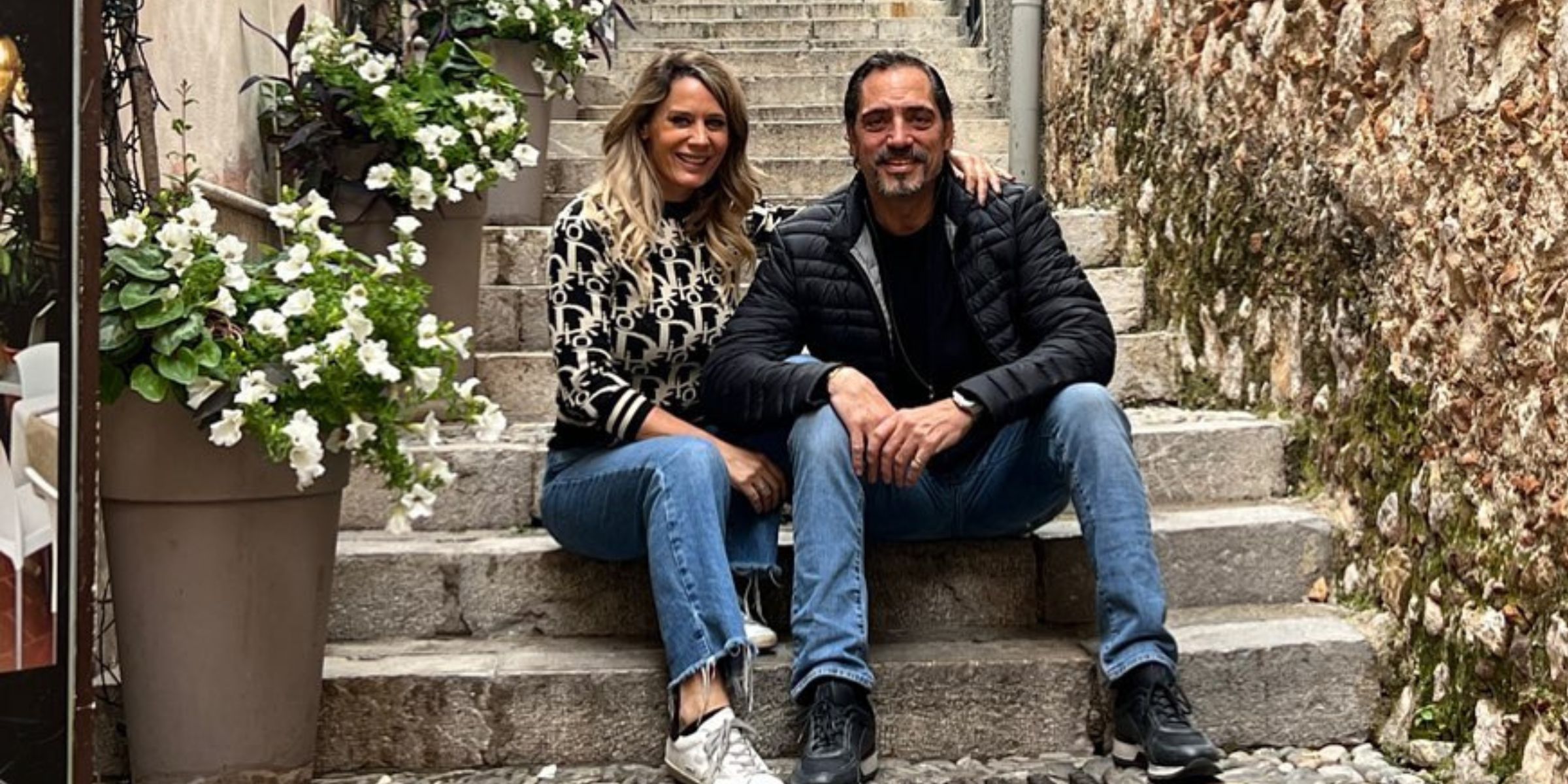 Rocío Marengo junto a Eduardo Fort | Fuente: Instagram/marengorocio