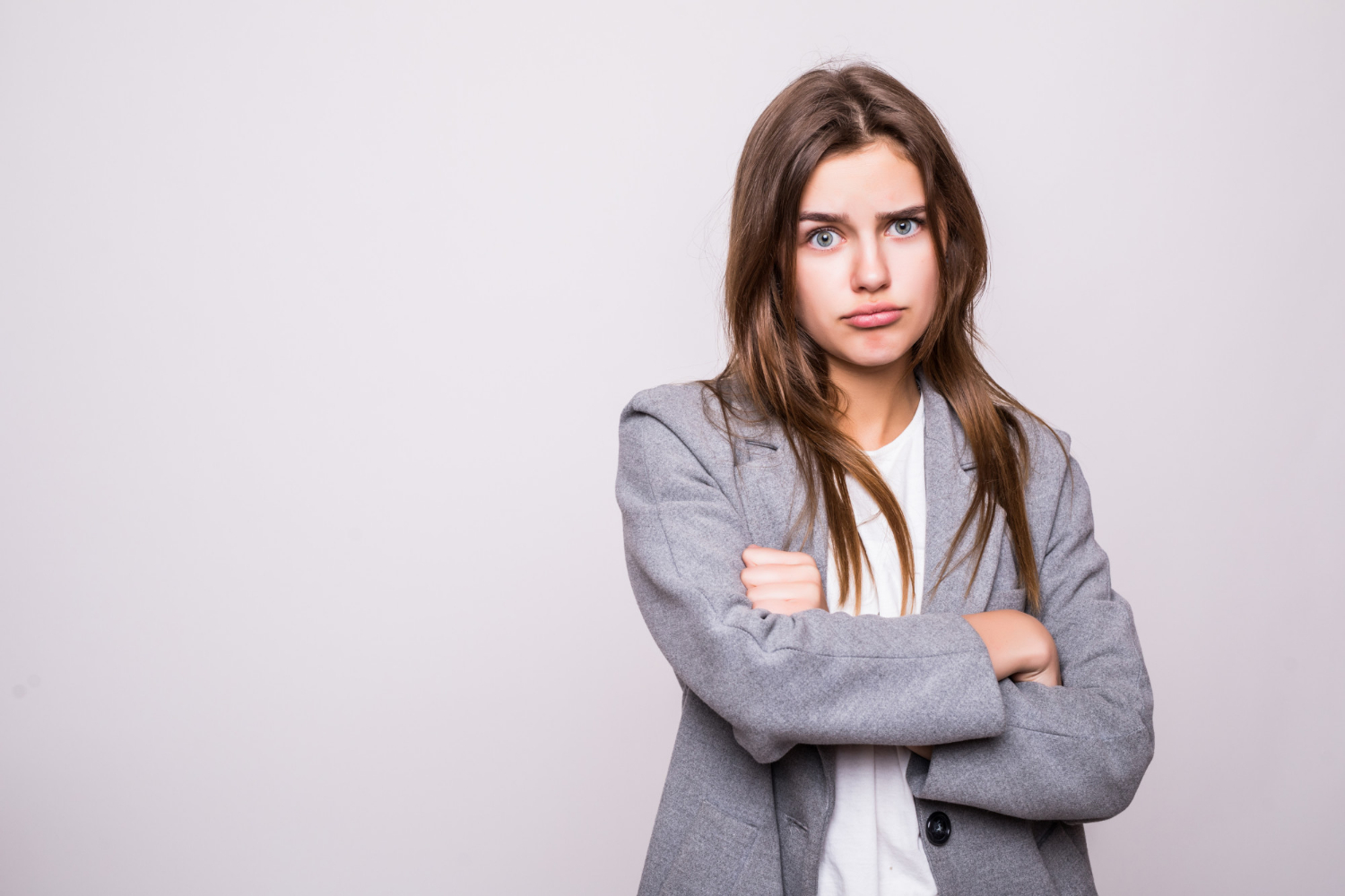 Una mujer disgustada | Fuente: Freepik