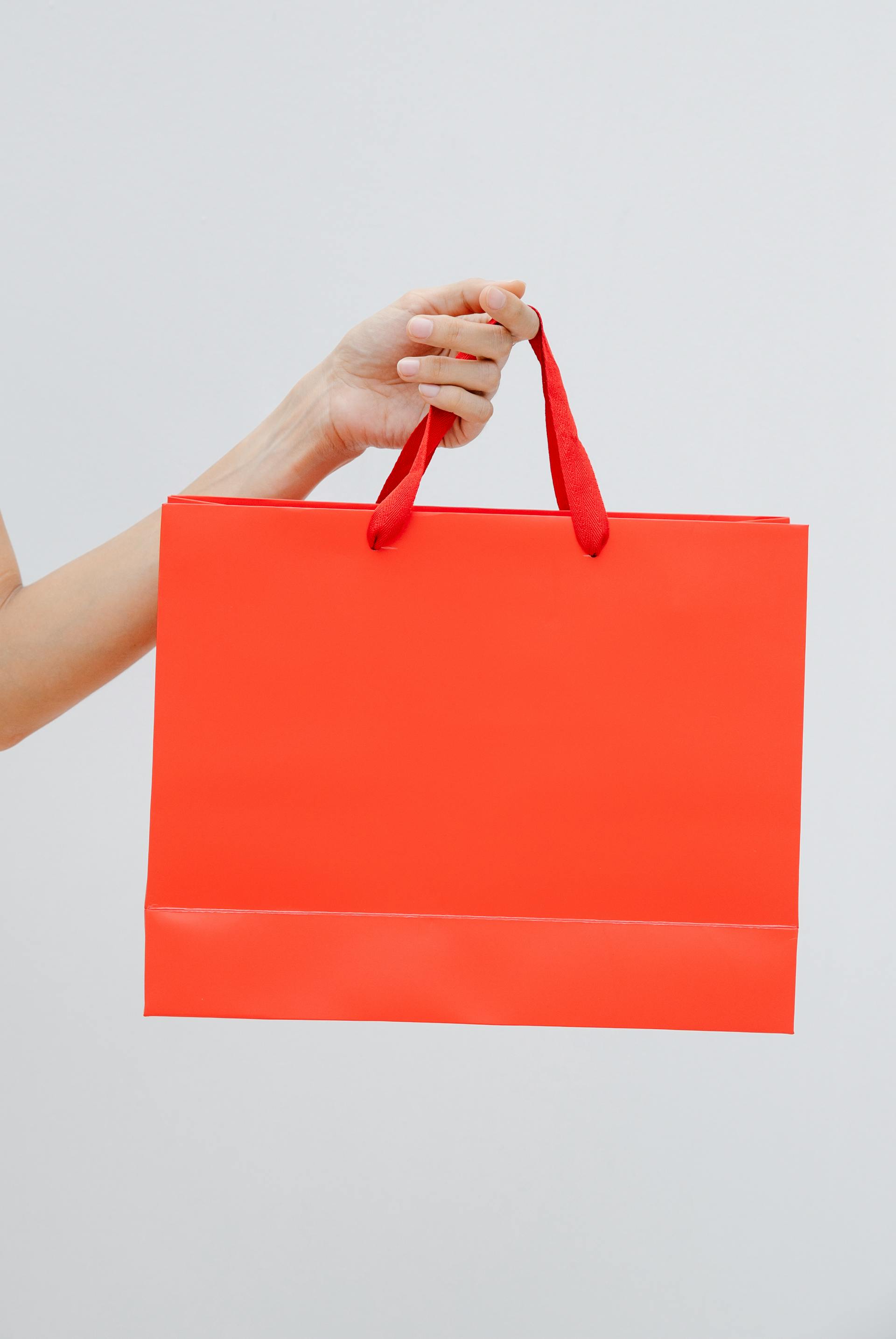 Una mujer con una bolsa de regalo | Fuente: Pexels
