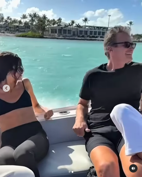 Kaia y Rande Gerber disfrutando de sus vacaciones familiares, publicado el 1 de mayo de 2025. | Fuente: Instagram/cindycrawford