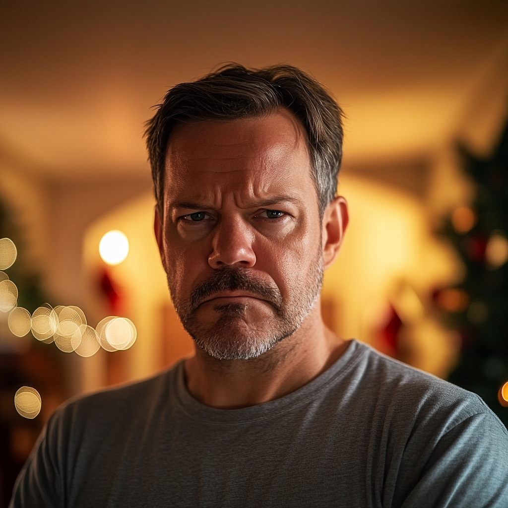 Un hombre enfadado | Fuente: Midjourney