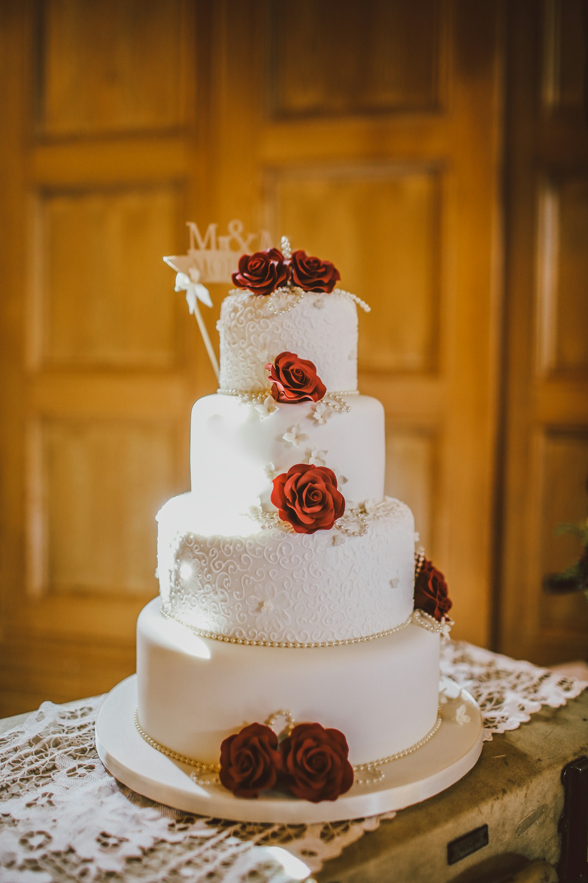 Pastel de boda | Fuente: Unsplash