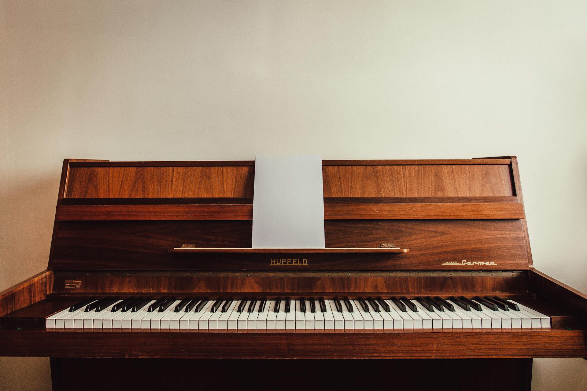 Un piano | Fuente: Pexels
