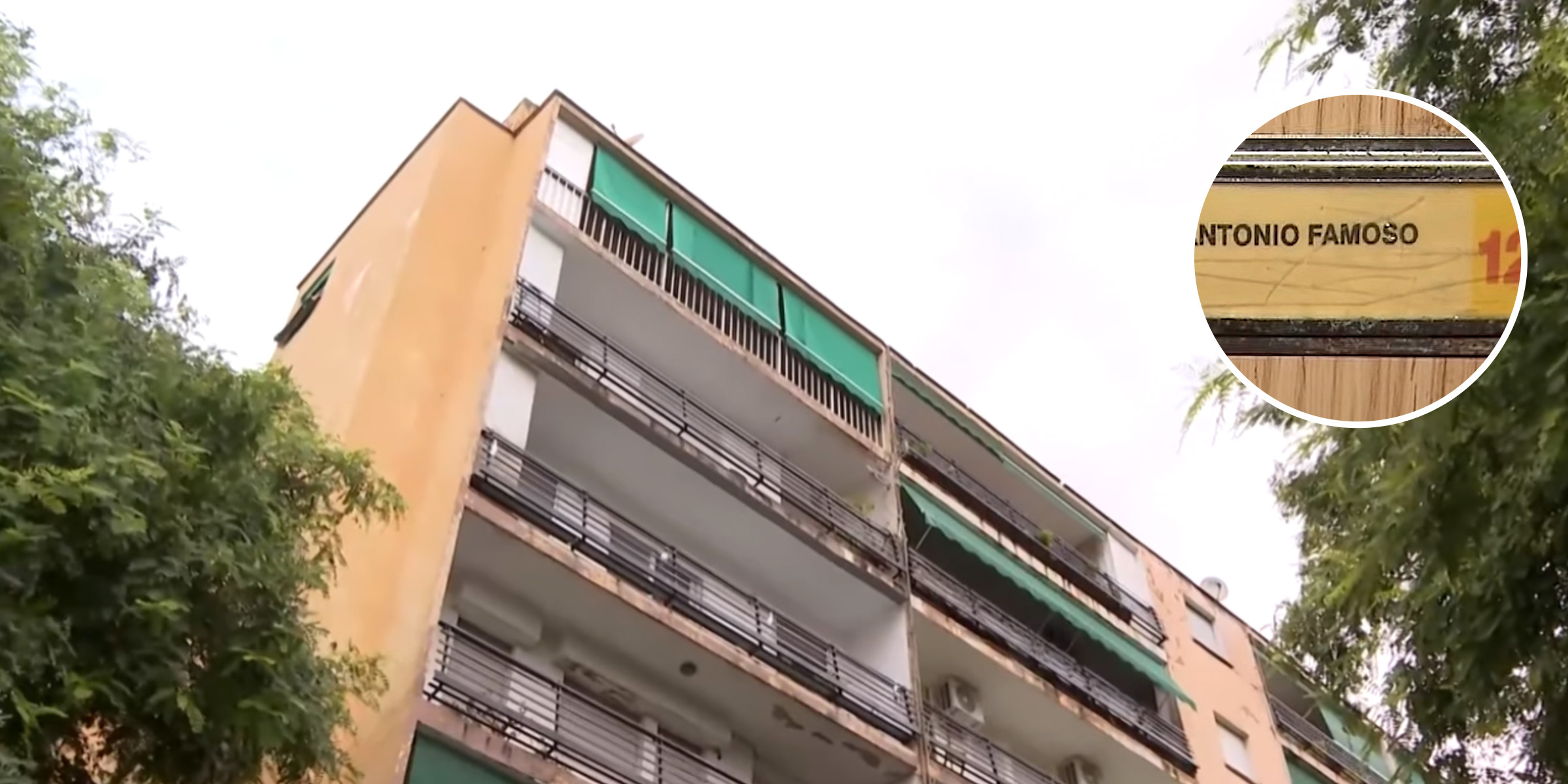 Edificio en el que vivía Antonio Famoso | Fuente: tiktok.com/@informativost5