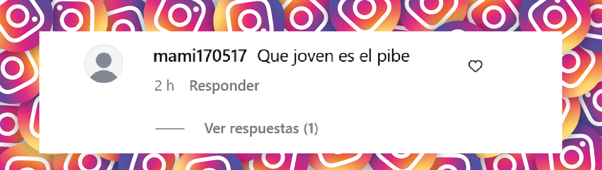 Comentario de una usuario sobre el romance de Wanda Nara y Martín Migueles. | Fuente: Instagram/@ciudad_magazine