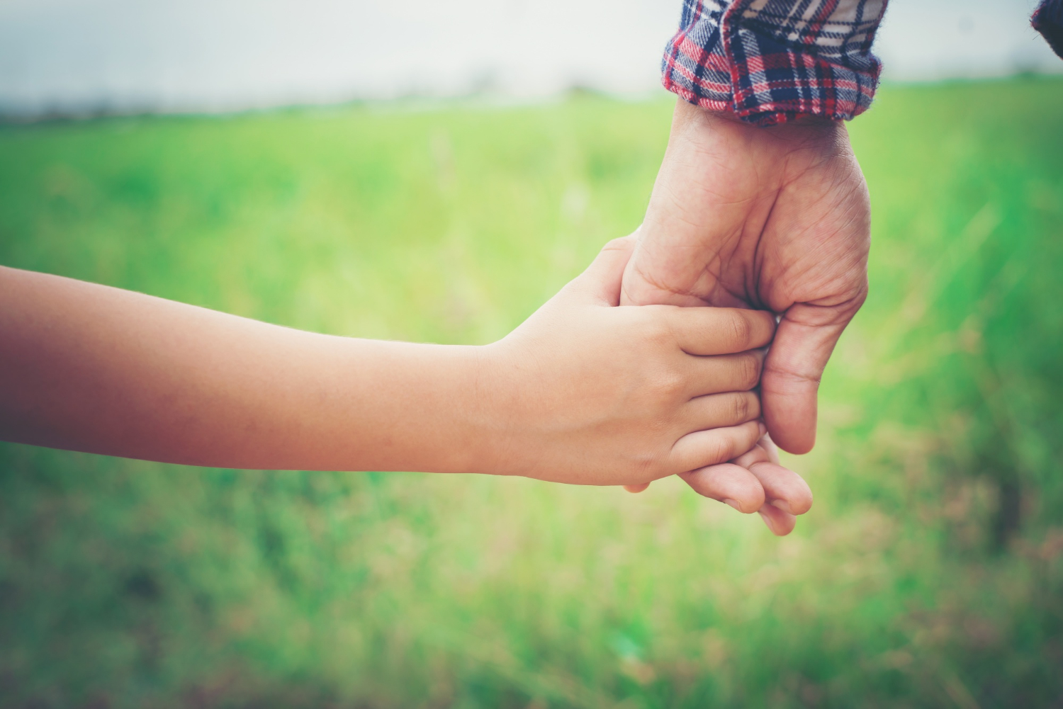 Un niño de la mano de su padre | Fuente: Freepik