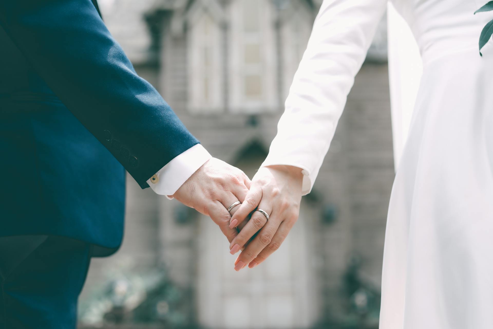 Una pareja el día de su boda | Fuente: Pexels