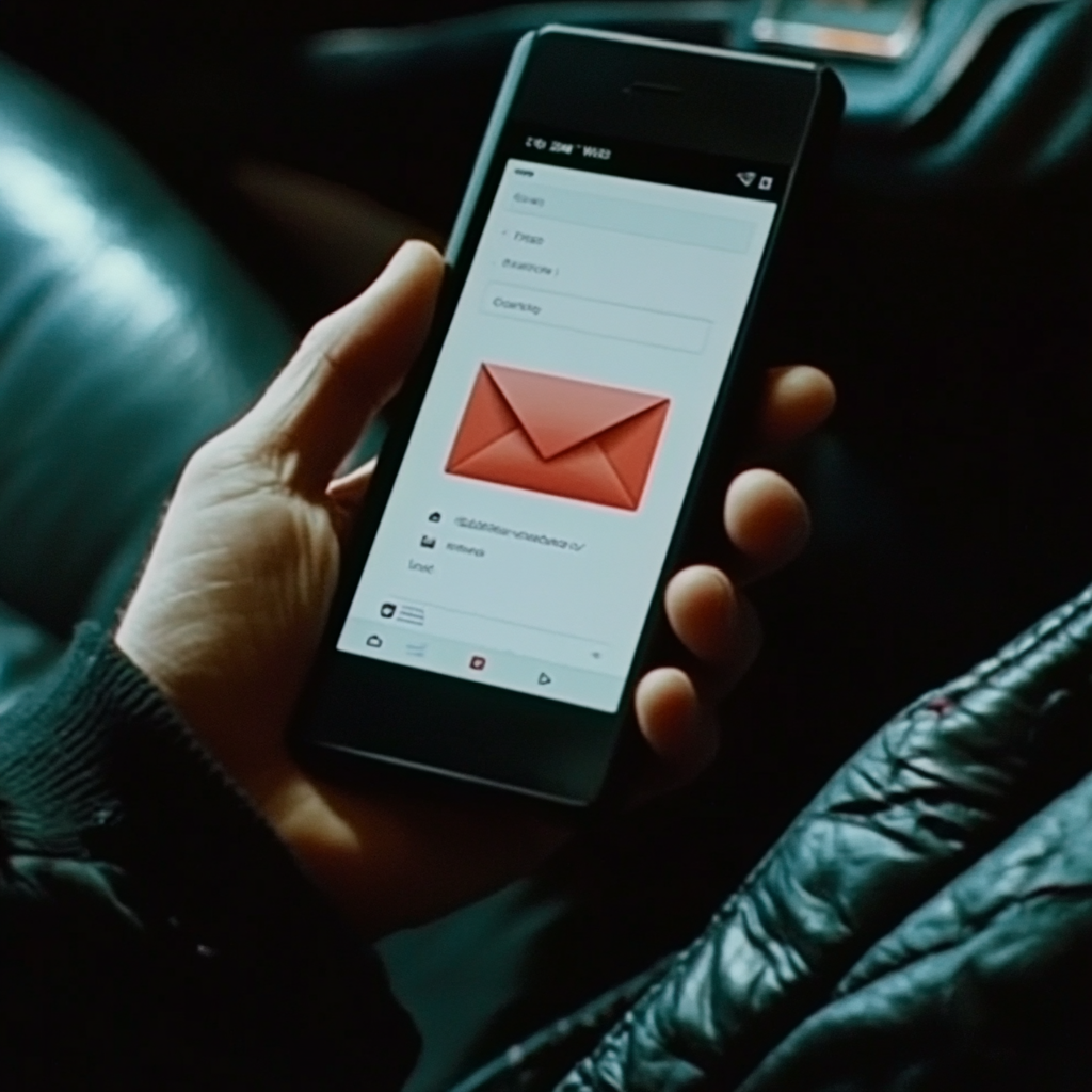 Un hombre con un smartphone en la mano | Fuente: Midjourney