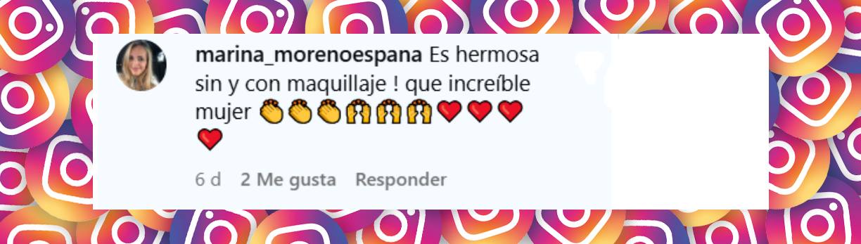 Comentario de una usuaria | Fuente: Instagram/lasobrideperez