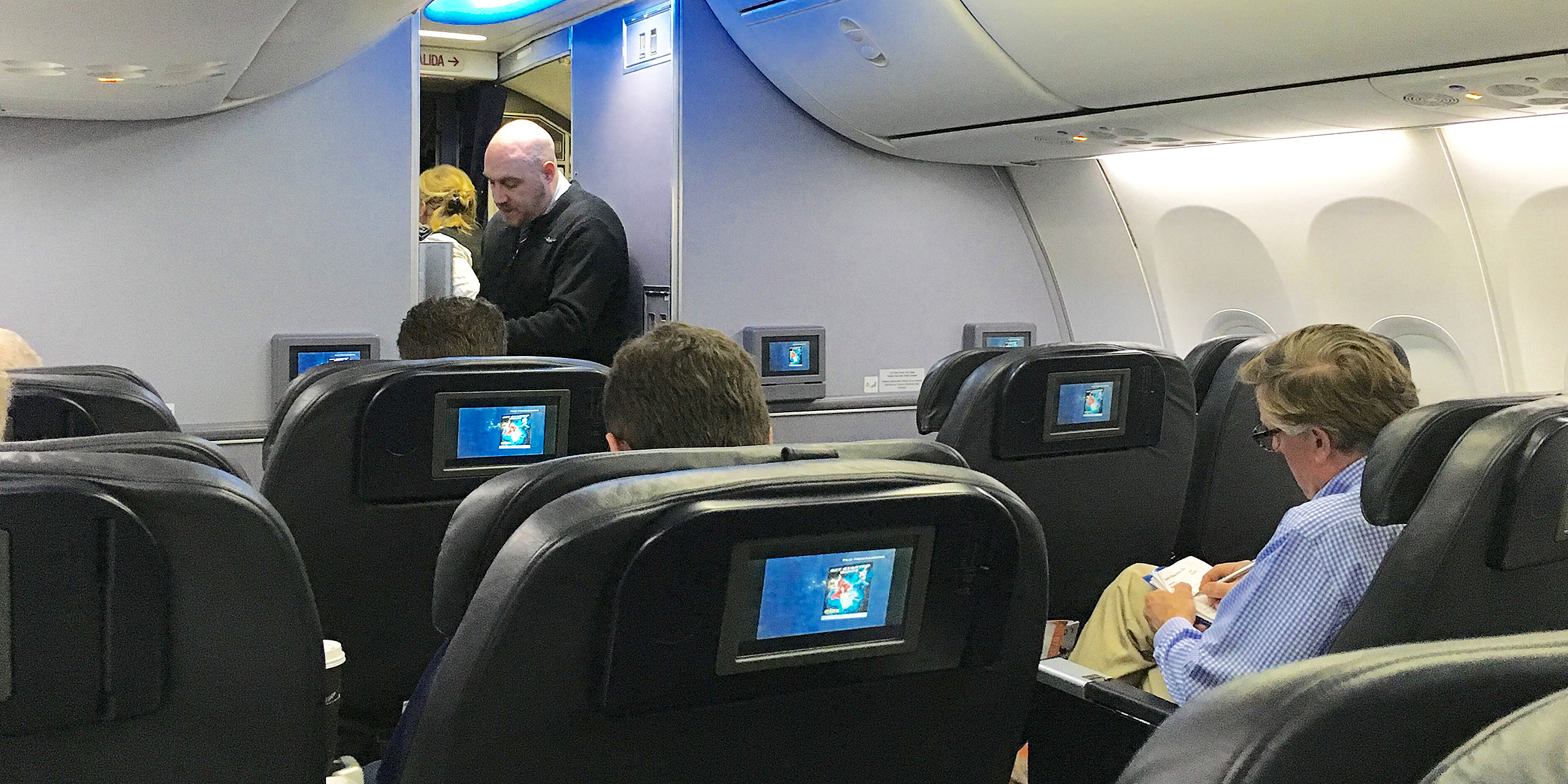 El interior de una aerolínea | Fuente: Flickr