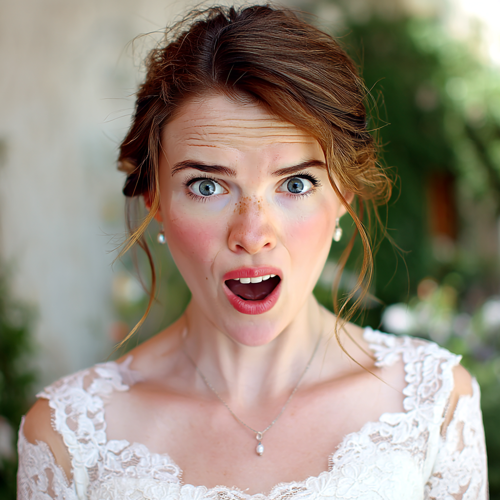 Uma noiva problemática | Fonte: Midjourney