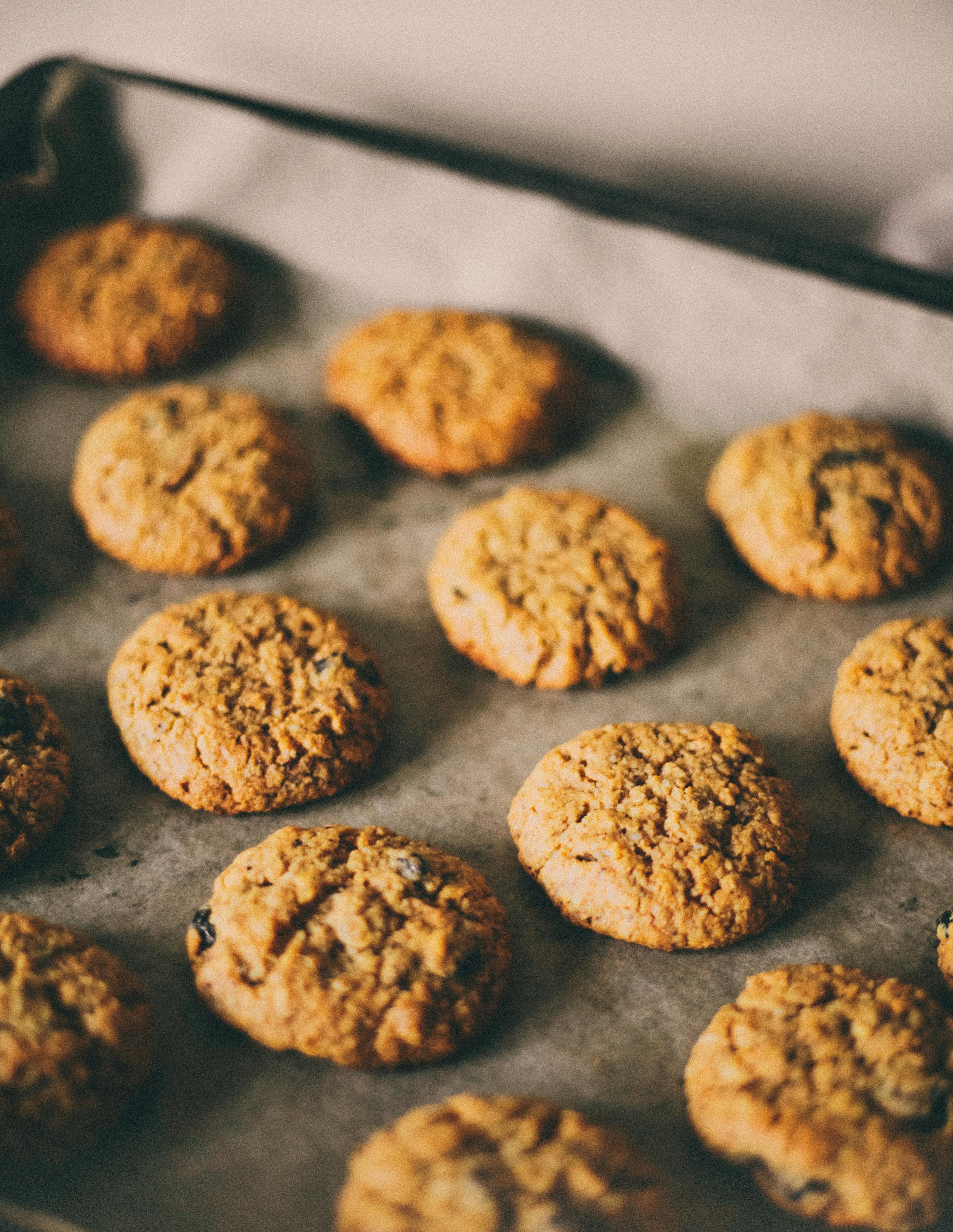 Una bandeja de galletas | Fuente: Pexels