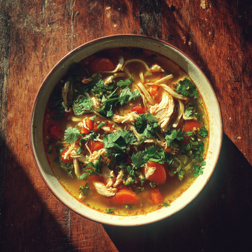 Un plato de sopa | Fuente: Midjourney